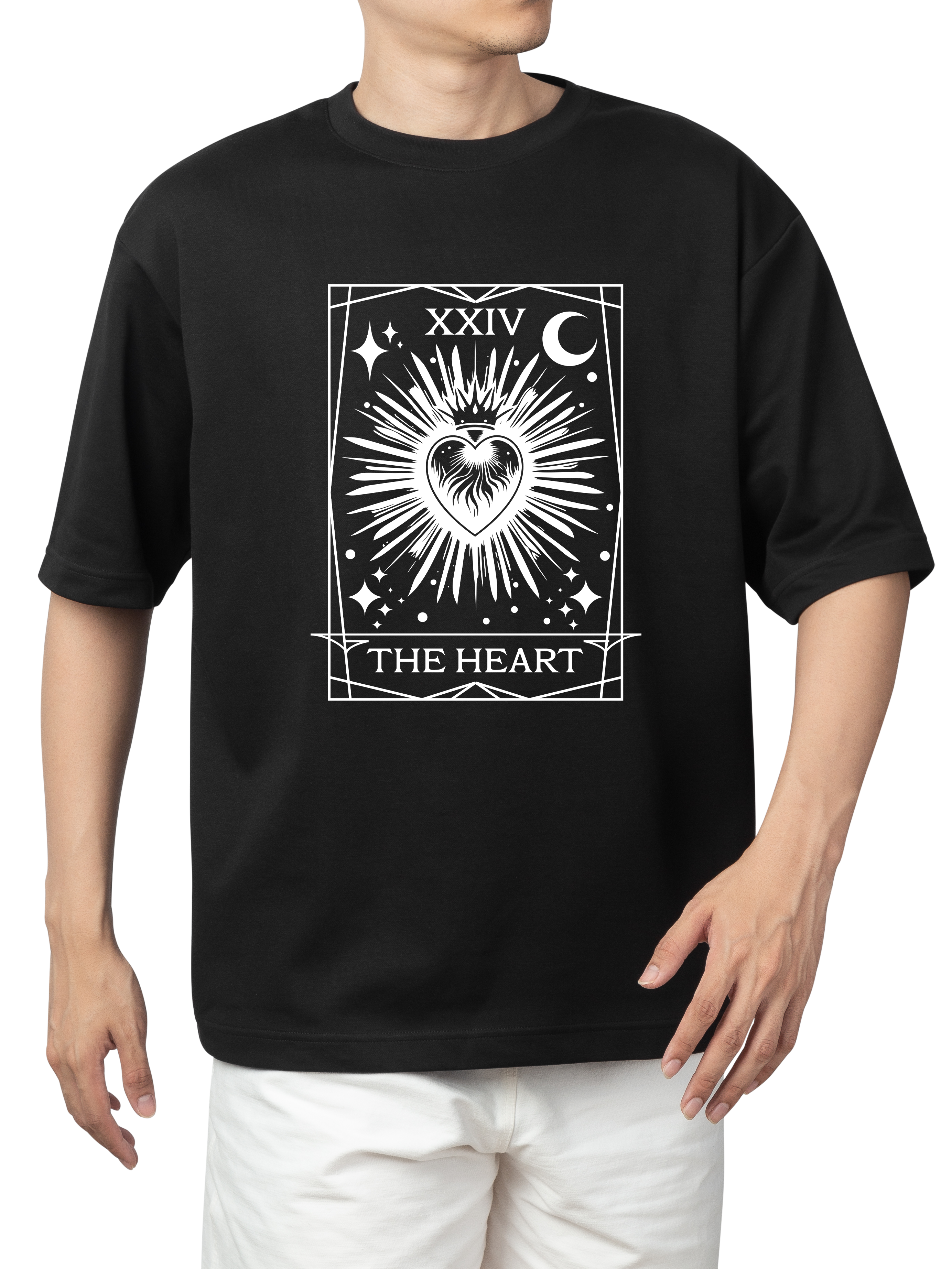 Alfaq The Heart Tarot Card Design T-Shirt